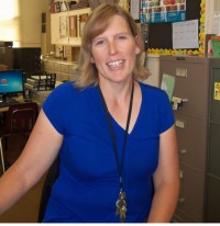 Mrs. Gale-Librarian