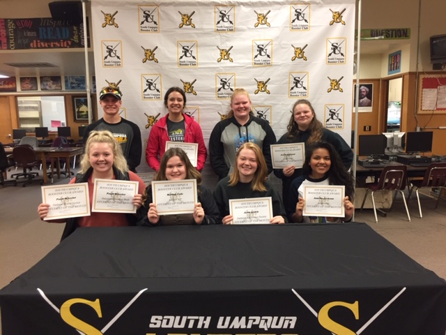 Congratulations to March Student of the Month Recipients!