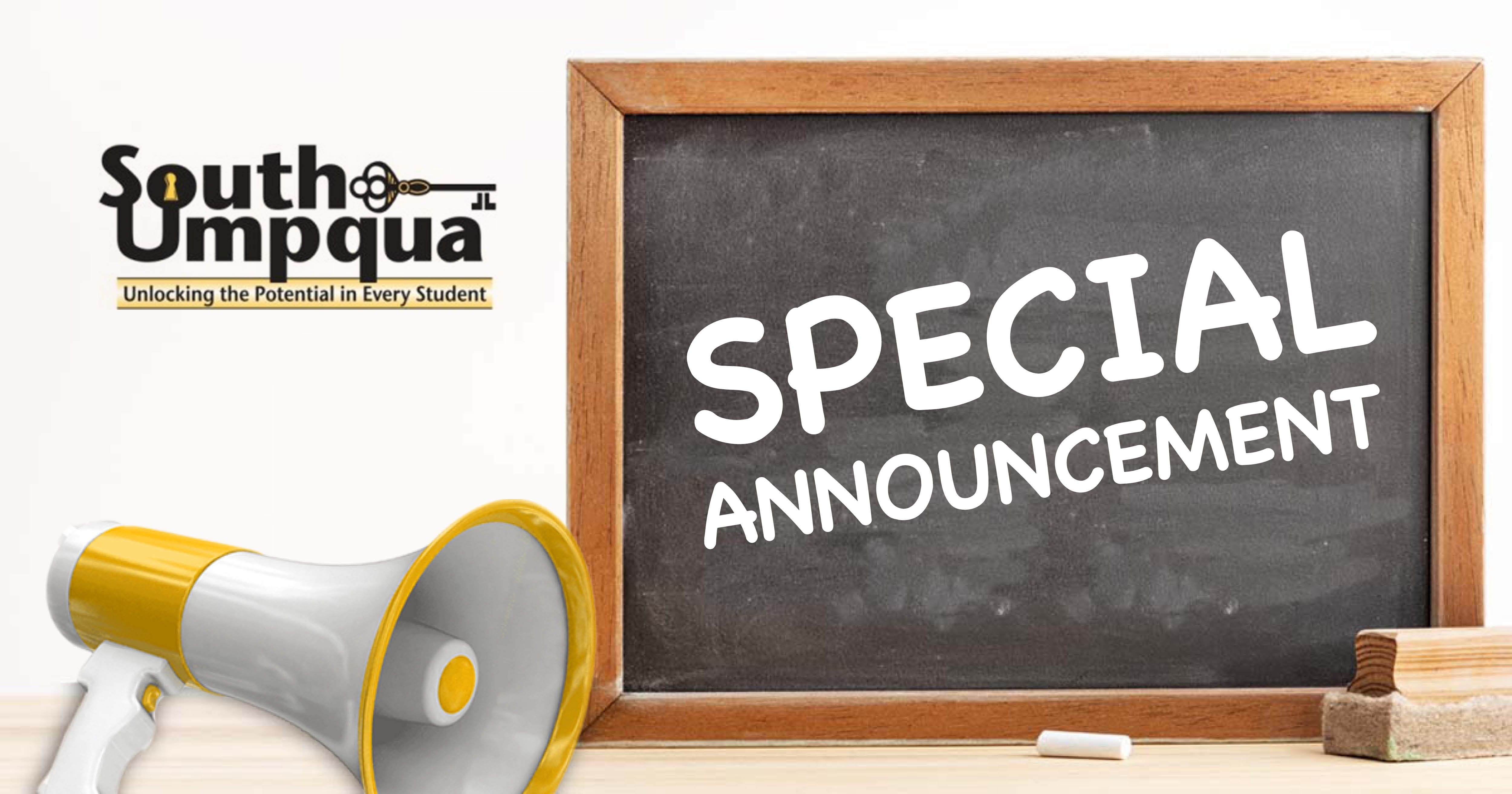 SpecialAnnouncement_SouthUmpqua