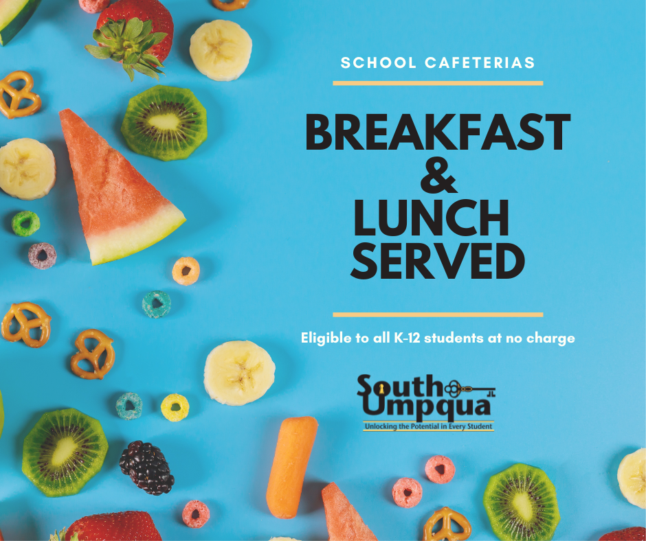 Breakfast and Lunches Served